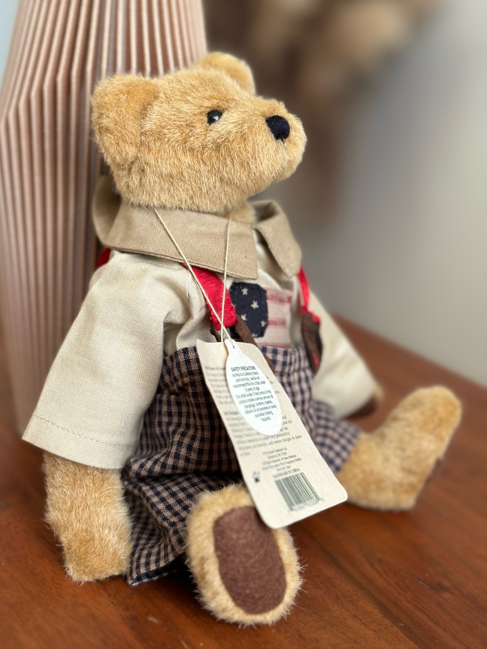 Boyds Bears Ross G Jodibear Artisan Teddy Bear with Tags Retired Plush Americana